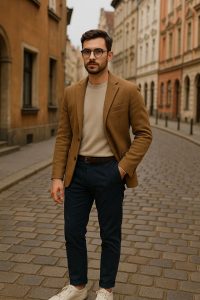 Stylizacja casualowa męska Stare Miasto